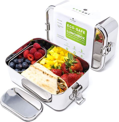 eco stainless steel lunch box|stainless steel lunch box containers.